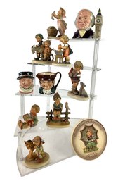 Royal Doulton Toby Mugs & Goebel Hummel Figurines - #S17-2