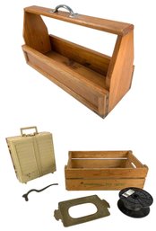 Plan Super Magnum Fishing Tackle Box, Galvanized Steel Wire Rope, Toolbox & More - #S15-1