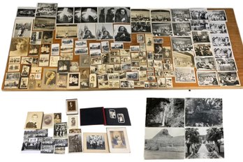 Large Collection Of Antique / Vintage Black & White Photographs - #S23-3