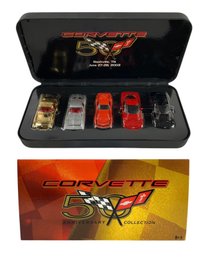 ERTL Racing Champions Corvette 50th Anniversary Set, Limited Edition 1 Of 10,000 (NEW) - #S14-2