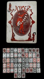 Antique Deland's Nifty Marked Playing Card Deck - #FS-4