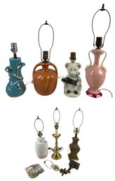 Collection Of Table Lamps & Wall Sconce - #S11-6