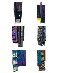 Silk Scarves & Shawls: Lord & Taylor Velvet Burnout, Marc Jacobs, Nordstrom, Saks & More - #CR