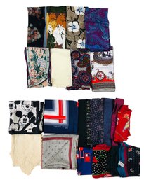 Collections Of Scarves & Neck Ties: Disney, Oscar De La Renta & More - #S2-1