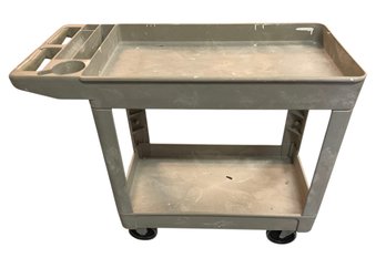 Rubbermaid 2-Tier Rolling Utility Cart - #FF