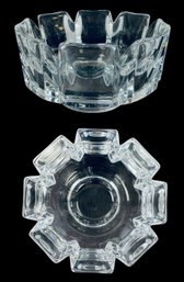 Orrefors Crystal Corona Bowl, Signed & Numbered - #S6-3