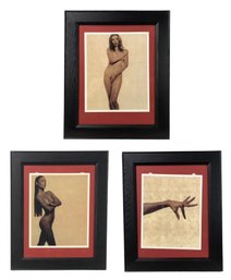 Julie Delpy, Cecilia Dean & Bianca Li Framed Art Prints By Karl Lagerfeld - #A3