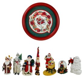 Department 56 Santa Figure, Coca Cola Classic Santa, All Seasons Musical Snow Globe & More - #S2-4