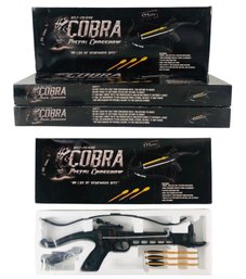 Self-Cocking Cobra Pistol Crossbow 80-Lb., Set Of 3 (NEW) - #S2-1