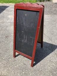 Chalkboard Menu Sign / Sandwich Board - #BR