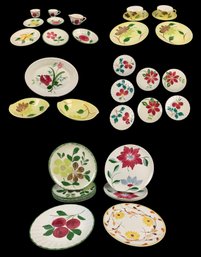 Collection Of Blue Ridge Southern Potteries Hand Painted China, Made In USA - #S8-1