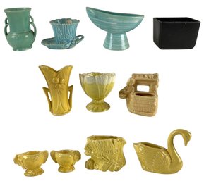 Planters By Brush McCoy, McCoy Pottery, USA Pottery & Fanny Farmer Egg Cups - #S15-2