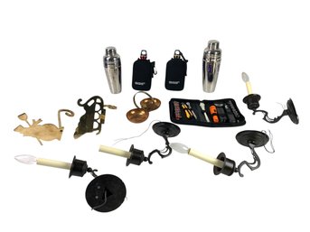 MCM Brass/Copper Candy Dish, Sigg Water Bottles, Skyy Vodka Cocktail Shakers & More - #S2-1