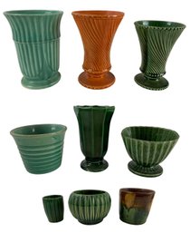 Vintage Hull, McCoy & USA Pottery Flower Pots & Vases - #S14-3