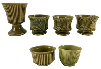 Vintage Brush McCoy, McCoy Floraline, Nelson McCoy & USA Pottery Planters - #S13-3