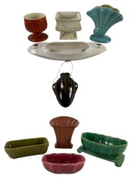 Red Wing Pottery, Brush McCoy & McCoy USA Pottery Planters & Vases - #S18-2