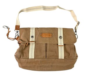 Sperry Top-Sider Canvas Leather Messenger Bag - #S2-5