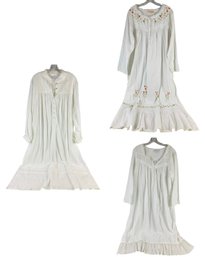 Eileen West & LA Cera Cotton / Flannel Long Nightgowns - #S13-4