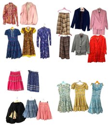 Collection Of Vintage Women's Square Dancing Costumes & Clothing - #S3-4