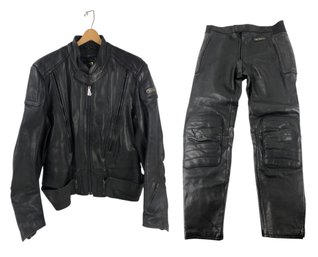Hein Gericke Leather Motorcycle Jacket & Pants - #S5-5