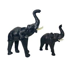 Paper Mache Elephant Sculptures - #S6-3