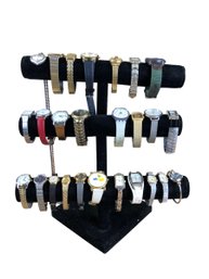 Collection Of Wristwatches: Benrus, Elgin, Hamilton, Lorus Disney, Skagen, Swatch & More - #S15-3