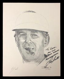 Signed Larry Laoretti & William VanZandt Limited Edition Golf Pro Print, No. 27/500 - #S27-2