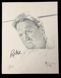 Signed Ray Floyd & William VanZandt Limited Edition Golf Pro Print No. 5/500 - #S27-2