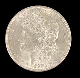 1921 United States Morgan And Peace Silver Dollar Coin