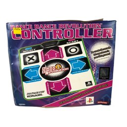 Sony PlayStation 1 & 2 Dance Dance Revolution Mat & DDRMAX Game - #S6-1