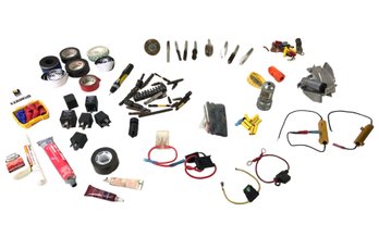 Assortment Of Tools & Hardware: Bore Brushes, Drill Bits & More - #S22-5