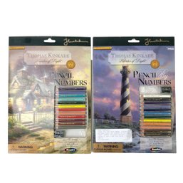 Thomas Kinkade Pencil By Numbers Kits - #S9-3