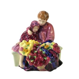 Royal Doulton Flower Sellers Children HN1342 Figurine (Made In England) - #FS-5