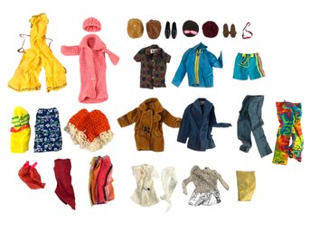 Vintage Barbie & Ken Doll Clothes By Mattel - #S2-3