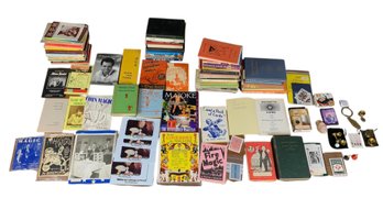 Collection Of Magic Tricks, Autographed Books, 1945 Conjurers Magazine & More - #S24-1