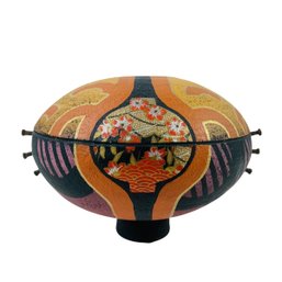 Chinese Footed Studio Pottery Vase, Signed - #FS-7