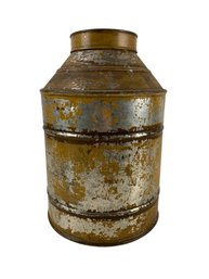 Antique Toleware English Tea Canister - #S8-2
