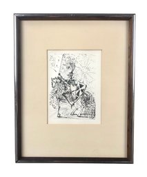 EL CID Surrealist Etching By Salvador Dali With COA - #R1