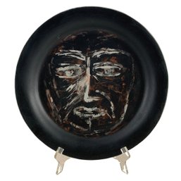 Terra Cotta Hand Painted Decorative Plate - #S10-2