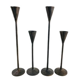 Pottery Barn Petaluma Tapered Candle Holders (Set Of 4) - #S10-1