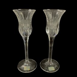 Mikasa Crystal Icicles Candle Holders (Made In Germany) - #FS-6