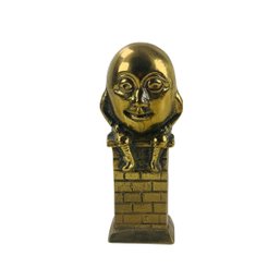 Vintage Brass Humpty Dumpty Coin Bank By Hoffritz, Made In England - #FS-3