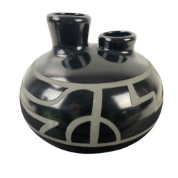 1988 Signed George & Georgene Garrett Southwestern Studio Pottery Vase - #FS-7