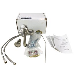 Kohler Fairfax Lavatory Faucet Brushed Nickel (NEW) - #S18-3