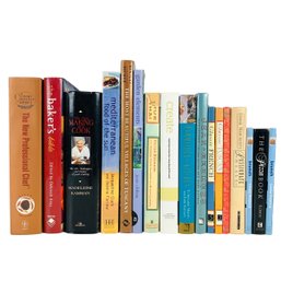 Collection Of Cookbooks & Coffee Table Books: Vitamix, Baker's Bible, Pizza, Tuscany & More - #S2-4