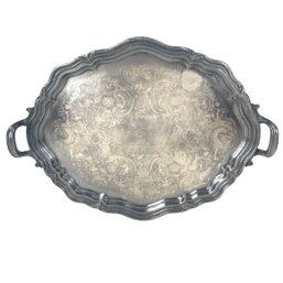 Reed & Barton Winthrop Silver Plate Tray - #S4-3