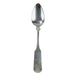 W. Kimball, Connecticut (19th Century) Coin Silver Serving Spoon, Monogram S. Giddings - #S12-4
