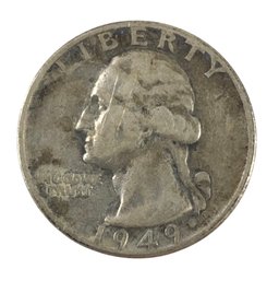1949-D Washington Silver Quarter - #JC-B