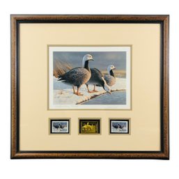 1985 Alaska First Of State Signed Limited Medallion Edition Print By Daniel Smith - #RBW-W