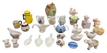 Pottery Collection: McCoy Peacock Strawberry Planter, Shawnee Planters & More - #S4-2